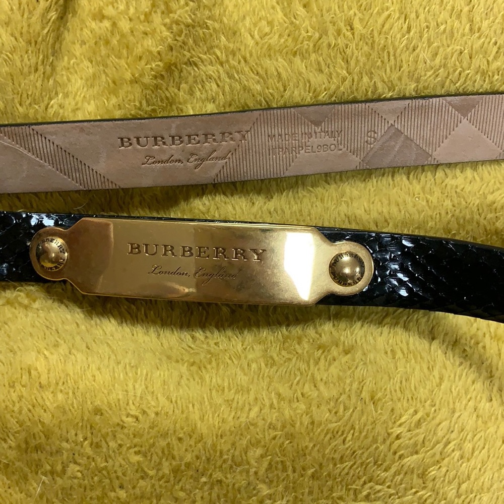 Burberry belt